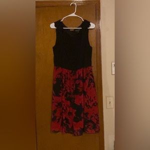 Red and Black, No Rips or Stains